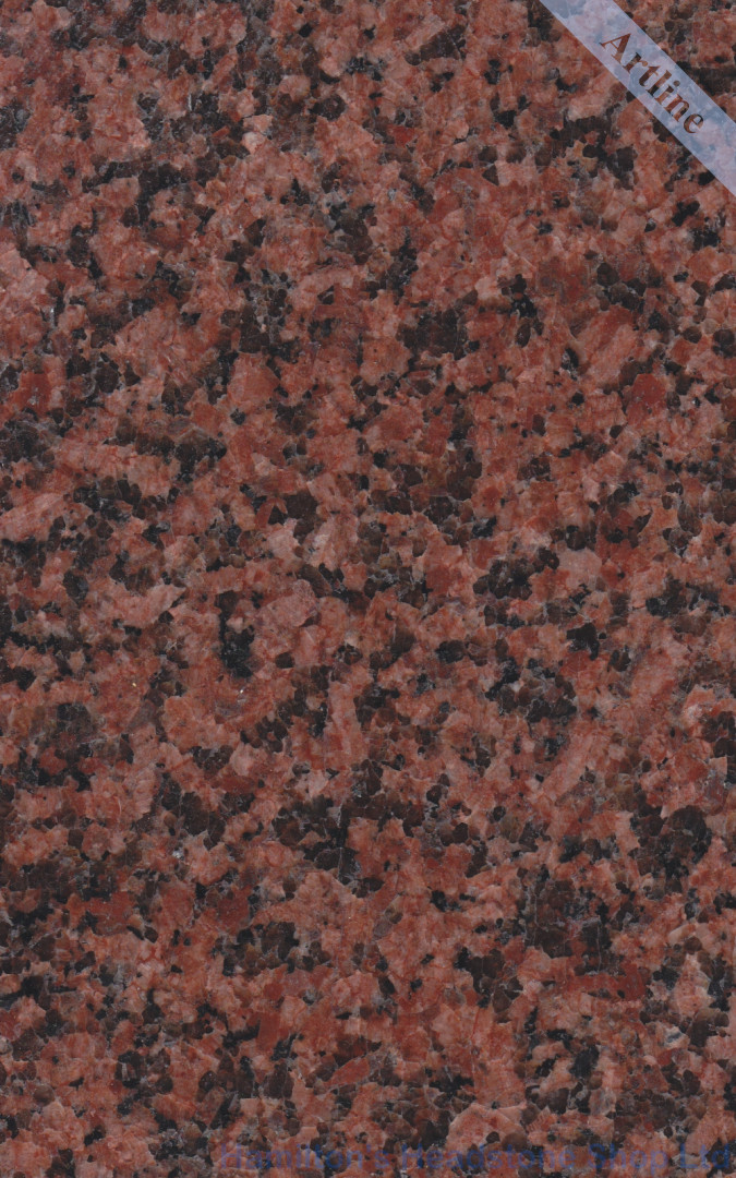 Balmoral Red Granite Colour