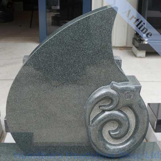 Manaia Headstone